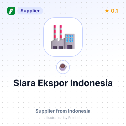 Slara Ekspor Indonesia  – summary card, no photo uploaded yet