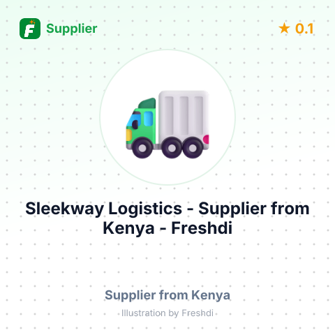 Sleekway Logistics  – summary card, no photo uploaded yet