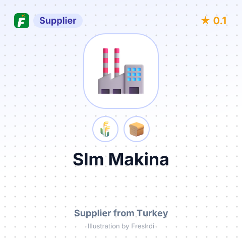 Slm Makina  – summary card, no photo uploaded yet