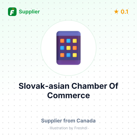 Slovak-asian Chamber Of Commerce  – summary card, no photo uploaded yet