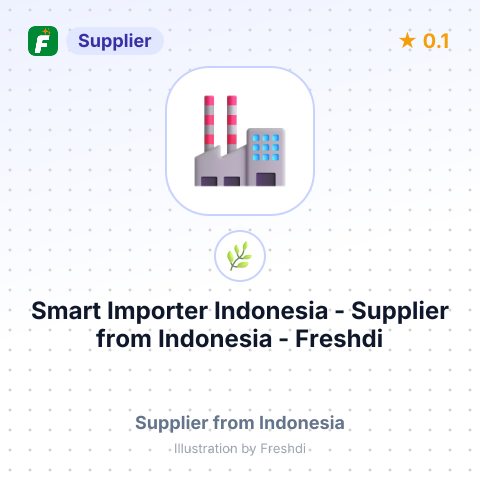 Smart Importer Indonesia  – summary card, no photo uploaded yet