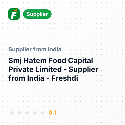 Smj Hatem Food Capital Private Limited  – summary card, no photo uploaded yet