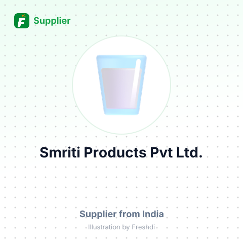 Smriti Products Pvt Ltd. – summary card, no photo uploaded yet