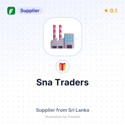 Sna Traders – summary card, no photo uploaded yet