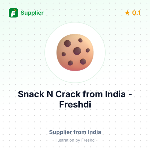 Snack N Crack  – summary card, no photo uploaded yet
