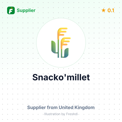 Snacko'millet  – summary card, no photo uploaded yet
