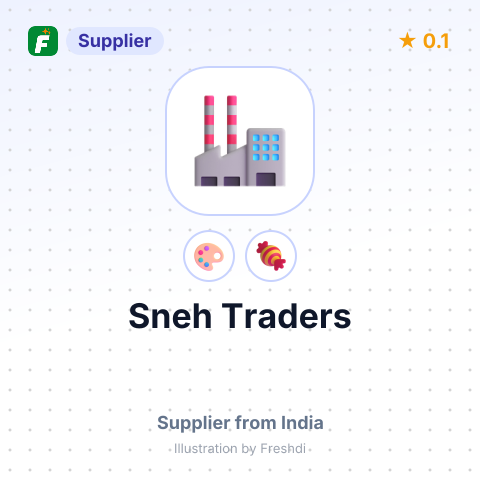Sneh Traders  – summary card, no photo uploaded yet
