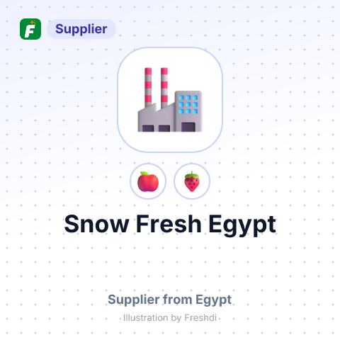 Snow Fresh Egypt – summary card, no photo uploaded yet