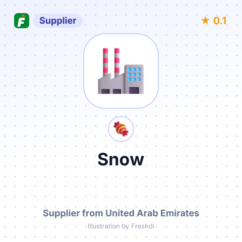Snow  – summary card, no photo uploaded yet