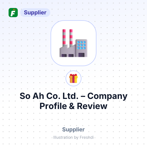 So Ah Co., Ltd. – summary card, no photo uploaded yet