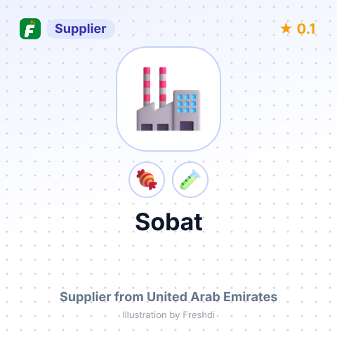 Sobat  – summary card, no photo uploaded yet