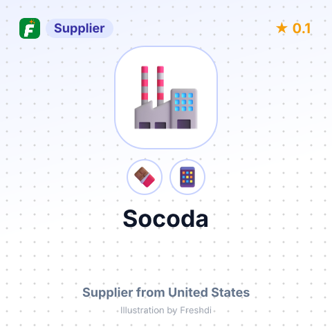 Socoda  – summary card, no photo uploaded yet