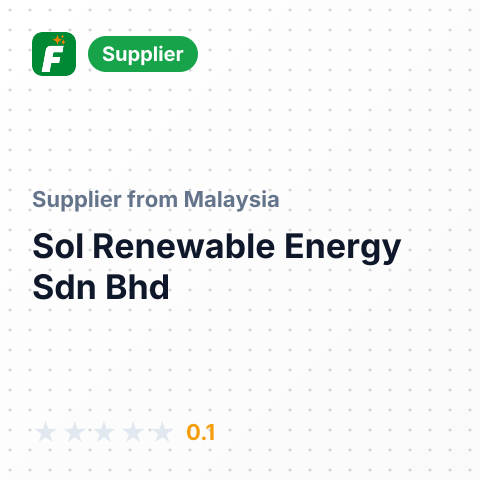 Sol Renewable Energy Sdn Bhd – summary card, no photo uploaded yet