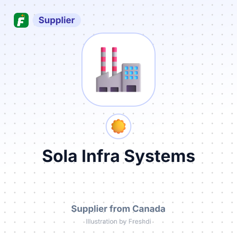 Sola Infra Systems – summary card, no photo uploaded yet