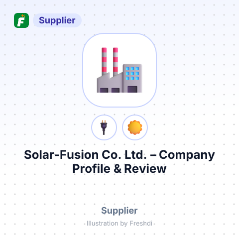 Solar-Fusion Co., Ltd. – summary card, no photo uploaded yet