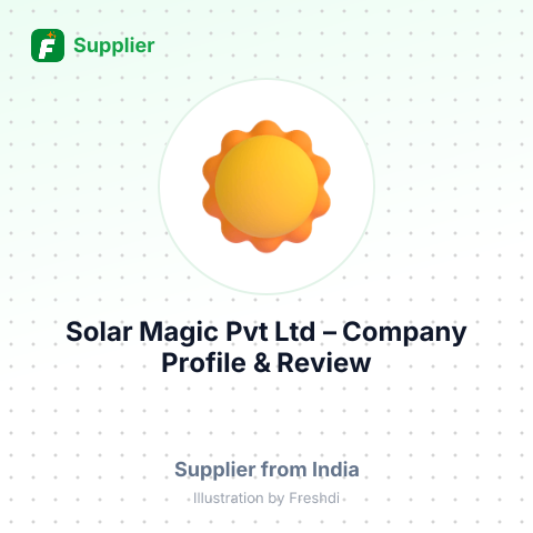 Solar Magic Pvt Ltd – summary card, no photo uploaded yet