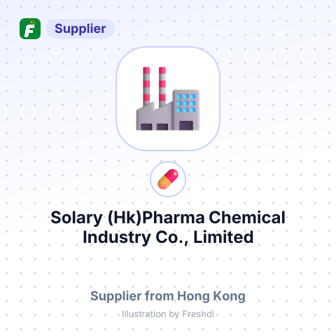 Solary (Hk)Pharma Chemical Industry Co., Limited – summary card, no photo uploaded yet