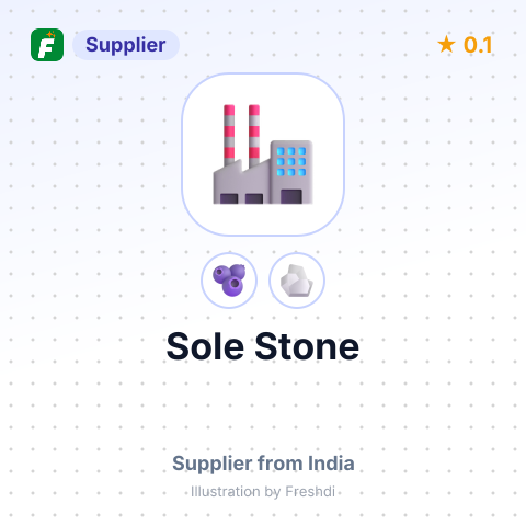 Sole Stone  – summary card, no photo uploaded yet