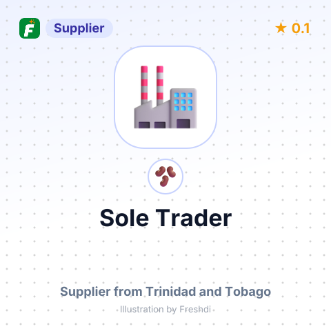 Sole Trader  – summary card, no photo uploaded yet