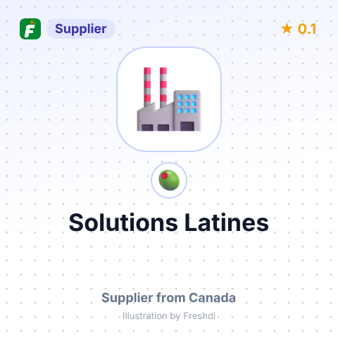 Solutions Latines – summary card, no photo uploaded yet