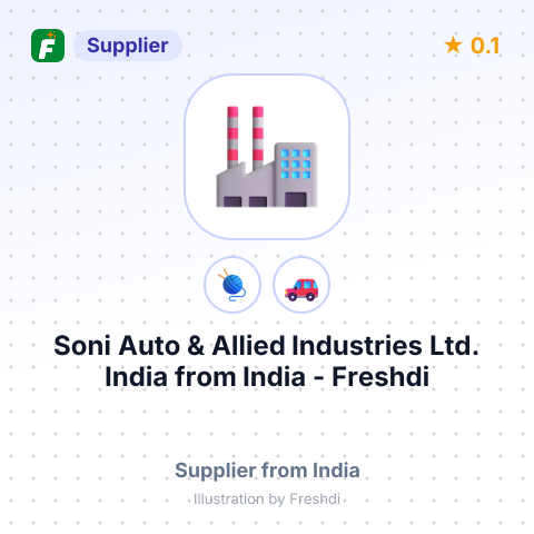 Soni Auto & Allied Industries Ltd. India  – summary card, no photo uploaded yet