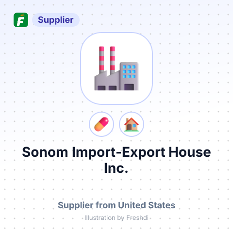 Sonom Import-Export House Inc. – summary card, no photo uploaded yet