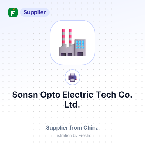 Sonsn Opto Electric Tech Co.,Ltd. – summary card, no photo uploaded yet