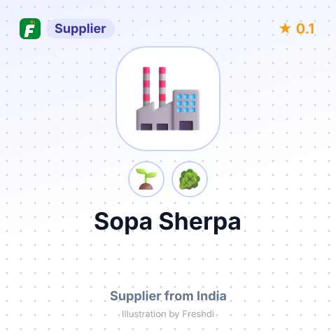 Sopa Sherpa  – summary card, no photo uploaded yet