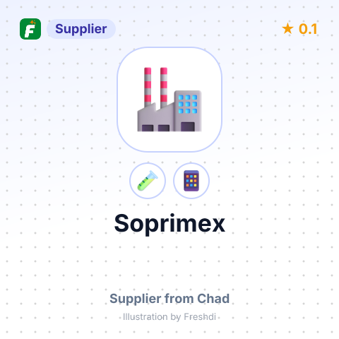 Soprimex  – summary card, no photo uploaded yet