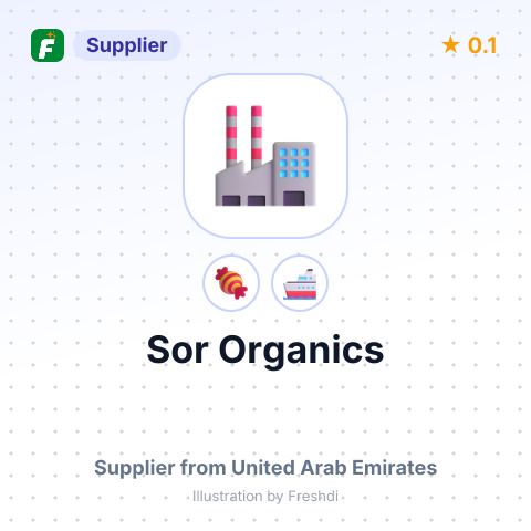 Sor Organics  – summary card, no photo uploaded yet