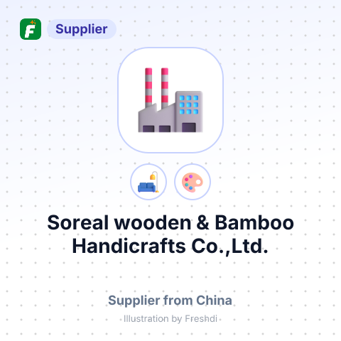 Soreal wooden & Bamboo Handicrafts Co.,Ltd. – summary card, no photo uploaded yet