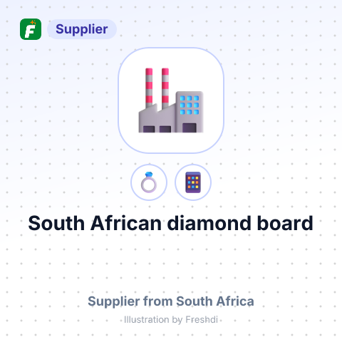 South African diamond board – summary card, no photo uploaded yet