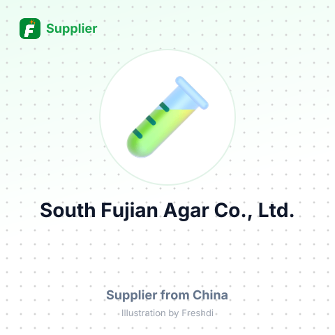 South Fujian Agar Co., Ltd. – summary card, no photo uploaded yet