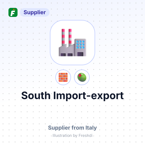 South Import-export – summary card, no photo uploaded yet