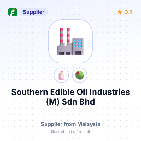Southern Edible Oil Industries (M) Sdn Bhd – summary card, no photo uploaded yet