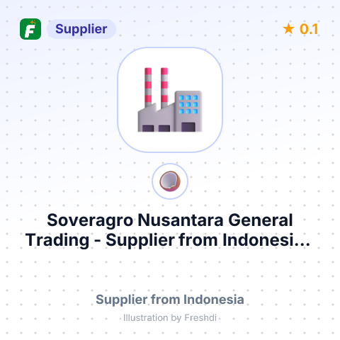 Soveragro Nusantara General Trading  – summary card, no photo uploaded yet
