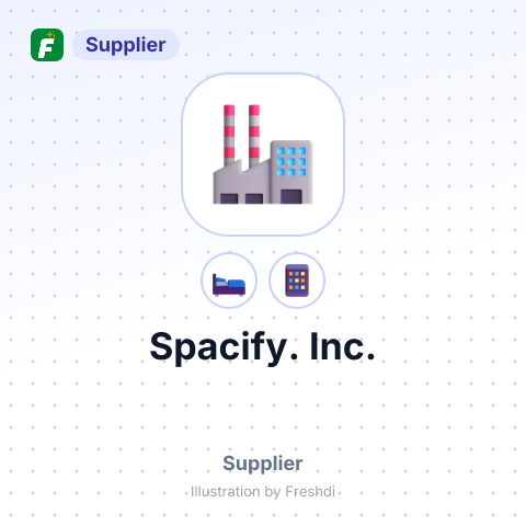 Spacify. Inc. – summary card, no photo uploaded yet