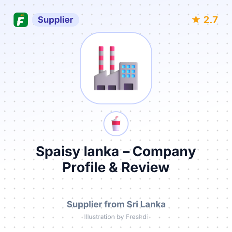 Spaisy lanka – summary card, no photo uploaded yet