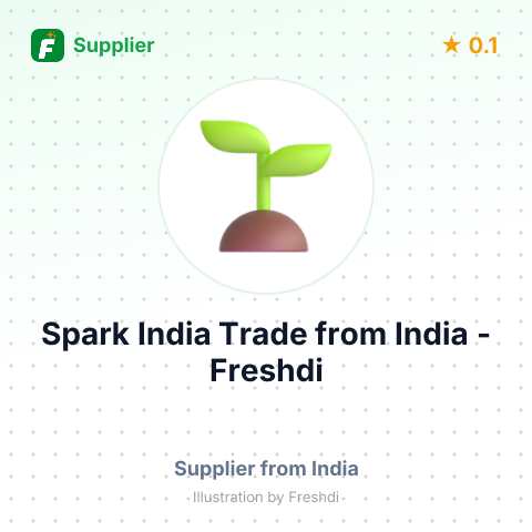 Spark India Trade  – summary card, no photo uploaded yet