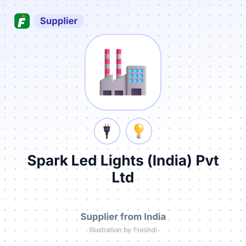 Spark Led Lights (India) Pvt Ltd – summary card, no photo uploaded yet