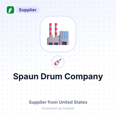 Spaun Drum Company – summary card, no photo uploaded yet