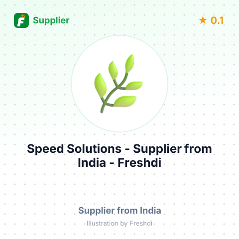 Speed Solutions  – summary card, no photo uploaded yet