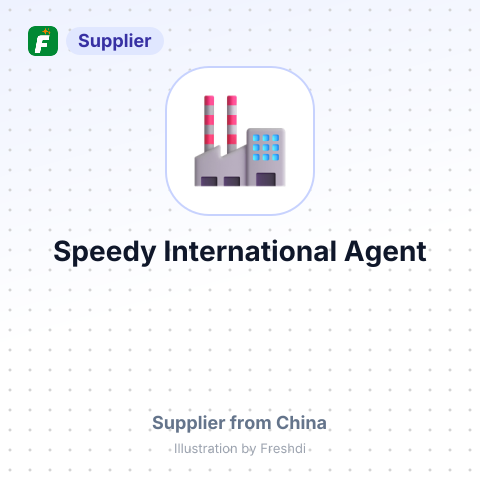 Speedy International Agent – summary card, no photo uploaded yet