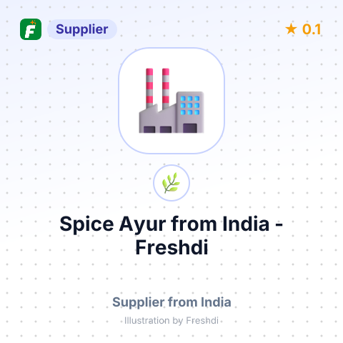 Spice Ayur  – summary card, no photo uploaded yet