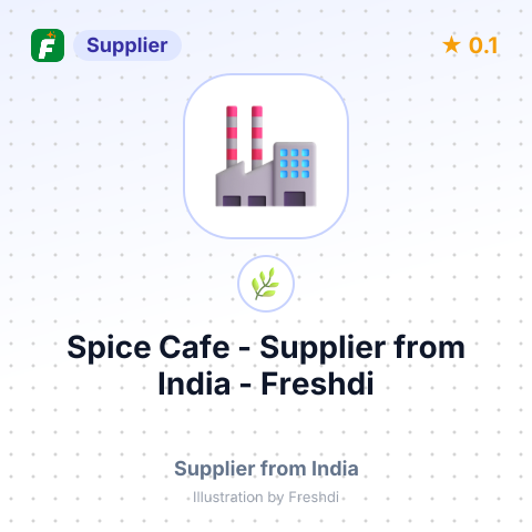 Spice Cafe  – summary card, no photo uploaded yet