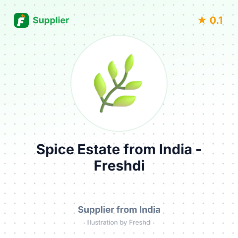 Spice Estate  – summary card, no photo uploaded yet
