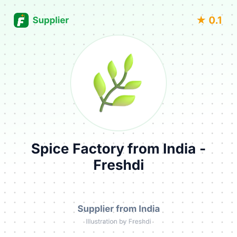 Spice Factory  – summary card, no photo uploaded yet