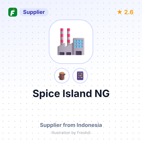 Spice Island NG – summary card, no photo uploaded yet