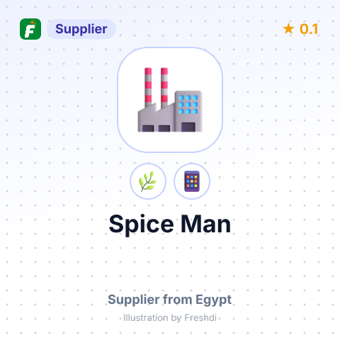 Spice Man  – summary card, no photo uploaded yet