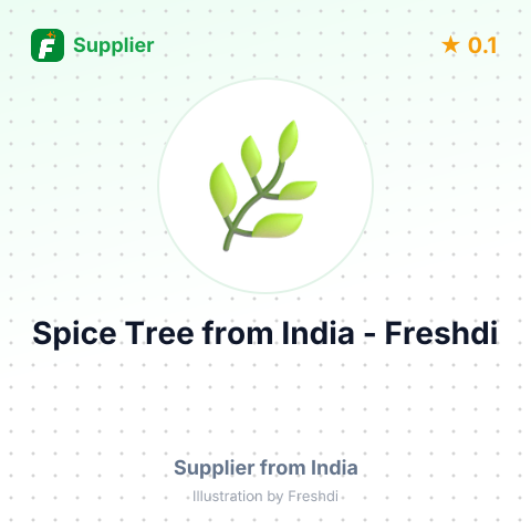 Spice Tree  – summary card, no photo uploaded yet
